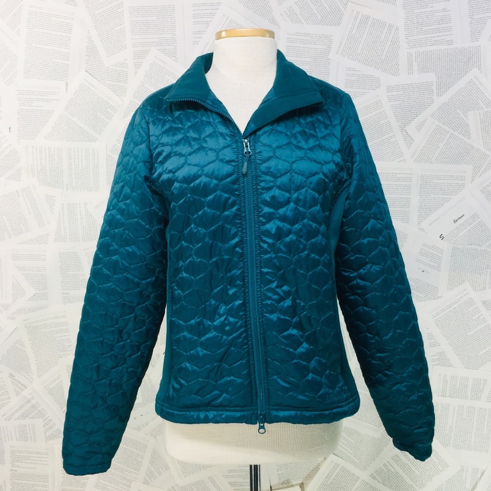 L.L. Bean Quilted Thinsulate Zip Up Puffer Medium - Picture 1 of 8